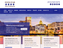 Tablet Screenshot of fourstarrm.com